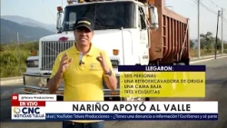 NARIÑO LENDS A HELPING HAND TO VALLE
