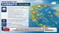 Από τον καύσωνα στην κακοκαιρία εξπρές - Προειδοποίηση μετεωρολόγων για έντονα φαινόμενα