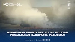 Kebakaran Bromo Meluas Ke Wilayah Penanjakan Kabupaten Pasuruan