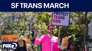 California state senator harassed at Trans March over Gaza | KTVU