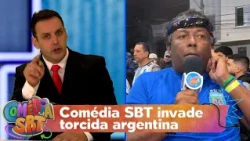 Sarro and Capella have Confuso Sobrinho crash the Argentina fan section | SBT Comedy (07/18/26)
