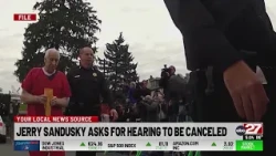 Jerry Sandusky asks for hearing to be cancelled