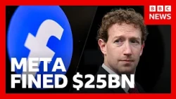 Meta hit with its largest fine ever for 'lies' about user data privacy | BBC News