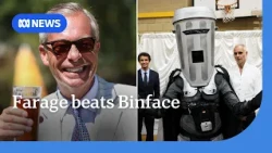 Farage beats Binface in by-election, refuses to attend declaration | ABC NEWS