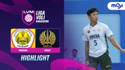 UNIGORO 0-3 UNESA | Student Volleyball League Highlights - Men's | Moji