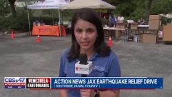 Action News Jax hosts earthquake relief drive for Venezuela