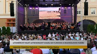 LITOMĚŘICE: Velký letní koncert letos vsadil na filmovou a muzikálovou hudbu