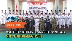 36 Members of the Kupang City Paskibraka Inaugurated