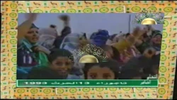 التحام الجماهير مع الأخ قائد الثورة معمر القذافي في  قصر بن غشير و تاجوراء