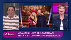 Viralizing with Tutu: A Fazenda 18 Has Confirmed Actor and Withdrawal Surprises Fans