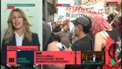 Yolanda Díaz pide a la gente progresista "no desanimarse" y anima a que se movilicen - Al Rojo Vivo
