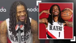 Ja Morant Talks New Start, Relationship With Dame & Importance of Winning at Trail Blazers Media Day