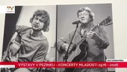 Bezkomentára: Výstavy v Pezinku - Koncerty mladosti 1976 - 2026