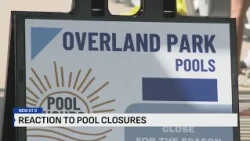 Swimmers and families react to Overland Park pool closings