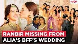 Alia Bhatt gives GLIMPSE of Akansha Ranjan's dream wedding, Ranbir Kapoor's absence sparks buzz