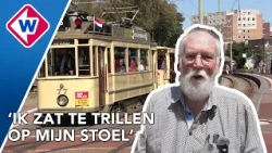 Tramkenner Johan kwam een oude tram uit 1896 op het spoor en haalde 'm terug naar Den Haag
