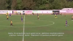 NOGOMETAŠI BOSNE SAVLADALI EKIPU OLOVSKE STUPČANICE U OKVIRU KUPA FBIH