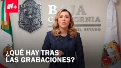 Baja California Governor Marina del Pilar provides more details on the leaked recordings