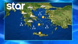 H πρόβλεψη του καιρού για την Τρίτη 14.7.2026