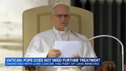 Pope Leo needs no further treatment after lung cancer surgery, Chicago doctors react