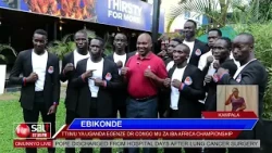 EBIKONDE ;  Ttiimu ya uganda egenze Dr Congo mu za Africa championship