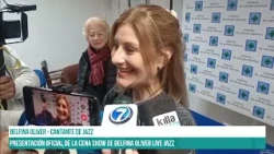 SALTA - Presentación oficial de la cena Show de Delfina Oliver Live Jazz #canal7salta