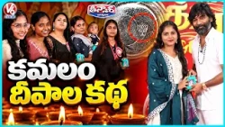 Dhanush Meets Women’s Wing of Revamped Fan Club,Gifts Silver Lamps Amid Political Buzz | V6 Teenmaar
