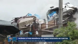 FIRE HITS RESIDENCE IN THE BOQUEIRÃO NEIGHBORHOOD IN CURITIBA