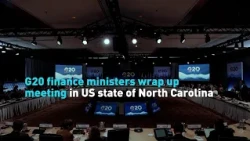 G20 finance ministers wrap up meeting in US state of North Carolina