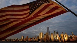 Tausende Flaggen erinnern an 9/11-Opfer an Uni in Malibu
