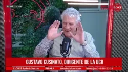 PLAZA MANSILLA - Gustavo Cusinato, UCR leader
