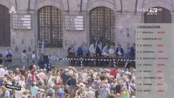 ASSEGNAZIONE DEI CAVALLI ALLE CONTRADE  -  PALIO 16 AGOSTO 2026