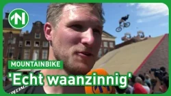 Drukte en STUNTEN op de Grote Markt