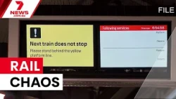 Sydney rail chaos as overhead wire falls | 7NEWS