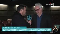 Buitres presents their new album Nido de espinas at the Montevideo Planetarium