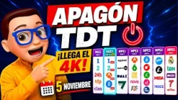 DTT SWITCH-OFF 2026 🔥 4K DTT is coming: ALL the CHANGES from November 5th