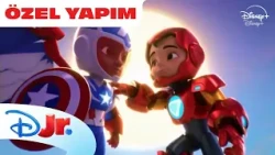 Kaptan Amerika'nın Süper Motoru | Iron Man ve Muhteşem Arkadaşları | @DisneyPlusTR