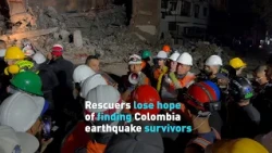 Rescuers lose hope of finding survivors of Colombia earthquake