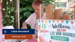Famous ice cream cart in Bovenkerk returns under new owner