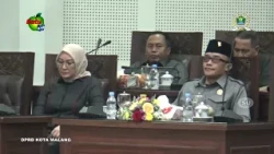 PLENARY MEETING: MALANG MAYOR'S EXPLANATION ON THE APBD AMENDMENT