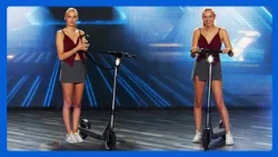 Diana & Lina präsentieren den beliebtesten E-Scooter bei @PEARL-TV ​