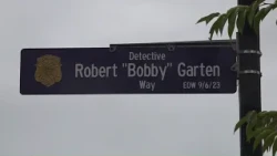 Hartford police rename street to honor fallen Detective Bobby Garten