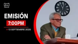 Noticias RCN Broadcast 7:00 p.m. / Sunday, September 13, 2026