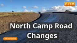 Changes to the Falklands' North Camp Road