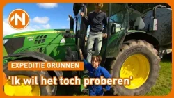 Een bijzonder jong duo onderweg in de trekker | Expeditie Grunnen 22 augustus