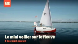 Baluchon - le micro voilier vedette des mers, de passage à Rimouski ⛵ | FAB