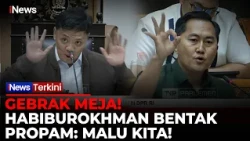 PANAS! Habiburokhman Gebrak Meja, Semprot Propam soal Polisi Diduga Minta Rp50 Juta