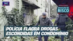 Police catch drugs hidden in apartment complex