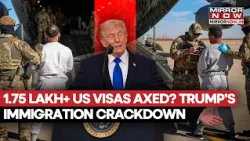 Trump's Big Immigration Crackdown: US Revokes  Over 1.75 Lakh Visas? Citing Crimes | What We Know