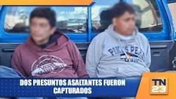 Two suspected robbers captured